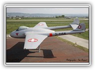Vampire FB6 Swiss Air Force J-1156 @ Payerne_1